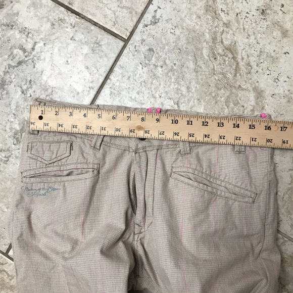 Diesel Men 100% cotton pink beige straight dressy pants khaki - Picture 9 of 11